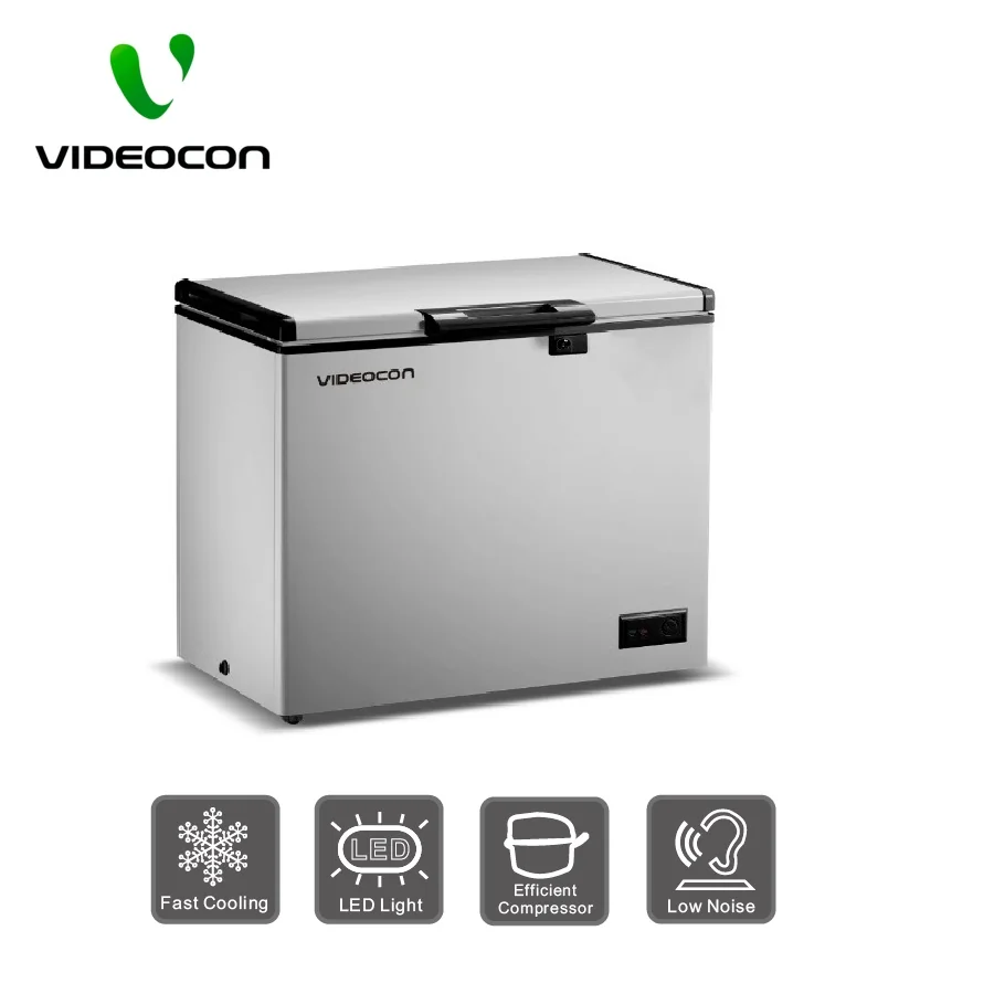 Videocon 250 Ltr Chest Freezer with Sliding Glass