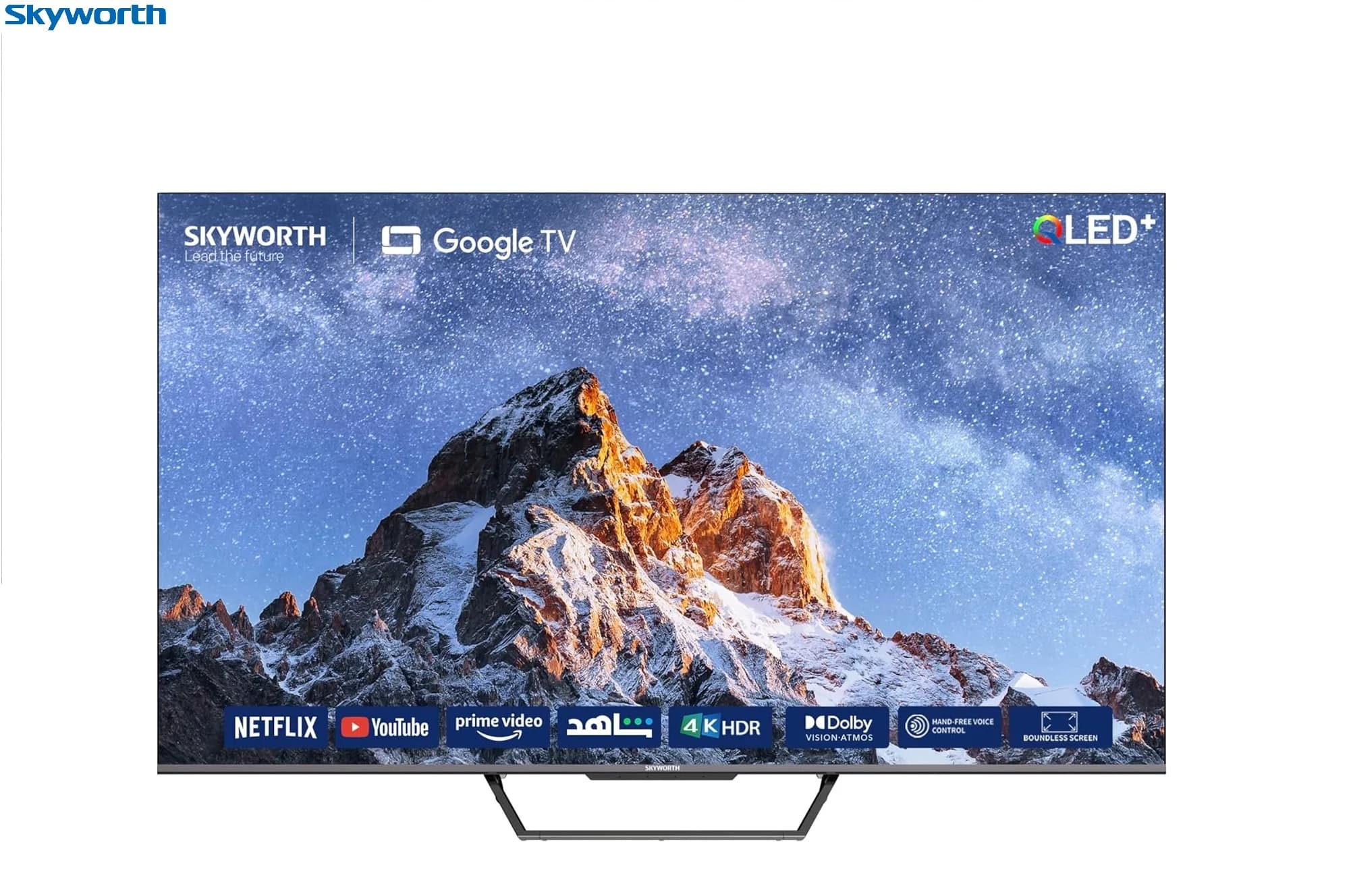 Skyworth 75 Inch QLED Google TV UHD 4K HDR10+ Dolby Vision Smart TV - 75SUE9500