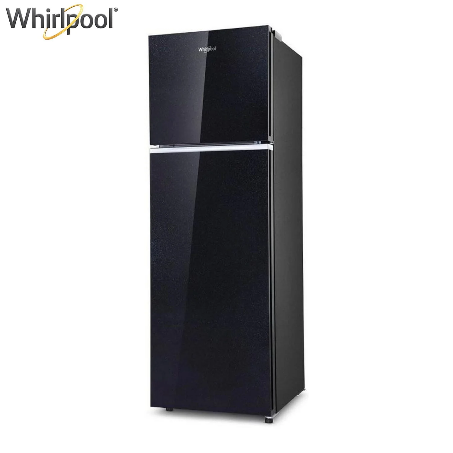 Whirlpool Neo Fresh 292 Litres Frost Free Double Door Refrigerator With 6th Sense DeepFreeze Technology (Crystal Black)