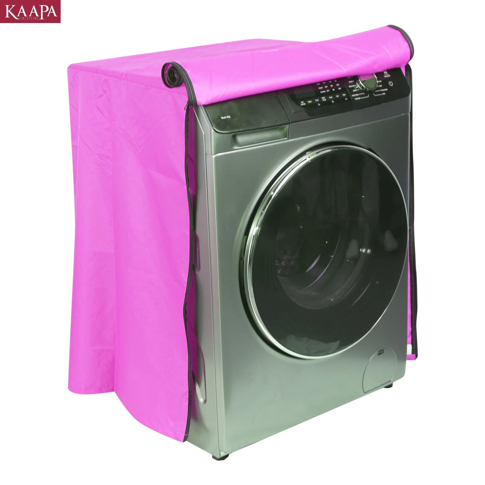 Kaapa Washing Machine Cover 6 To 9 Kg Transparent