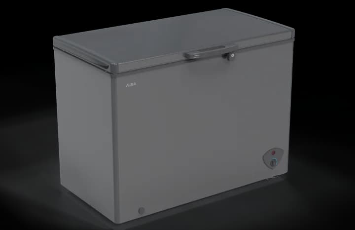 AURA Chest Freezer 350 Liters - AUCF350HW