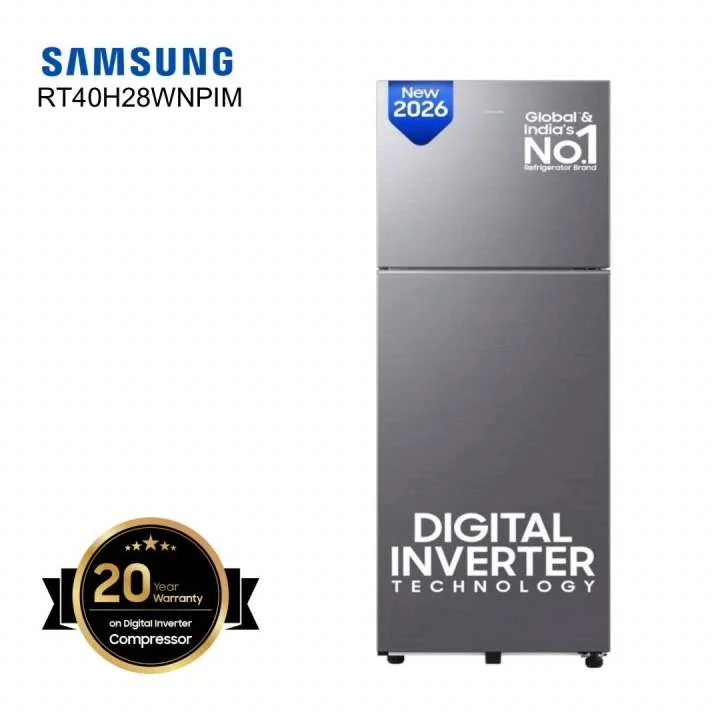 SAMSUNG Frost Free Double Door Refrigerator 253 Ltr RT40H28WNPIM