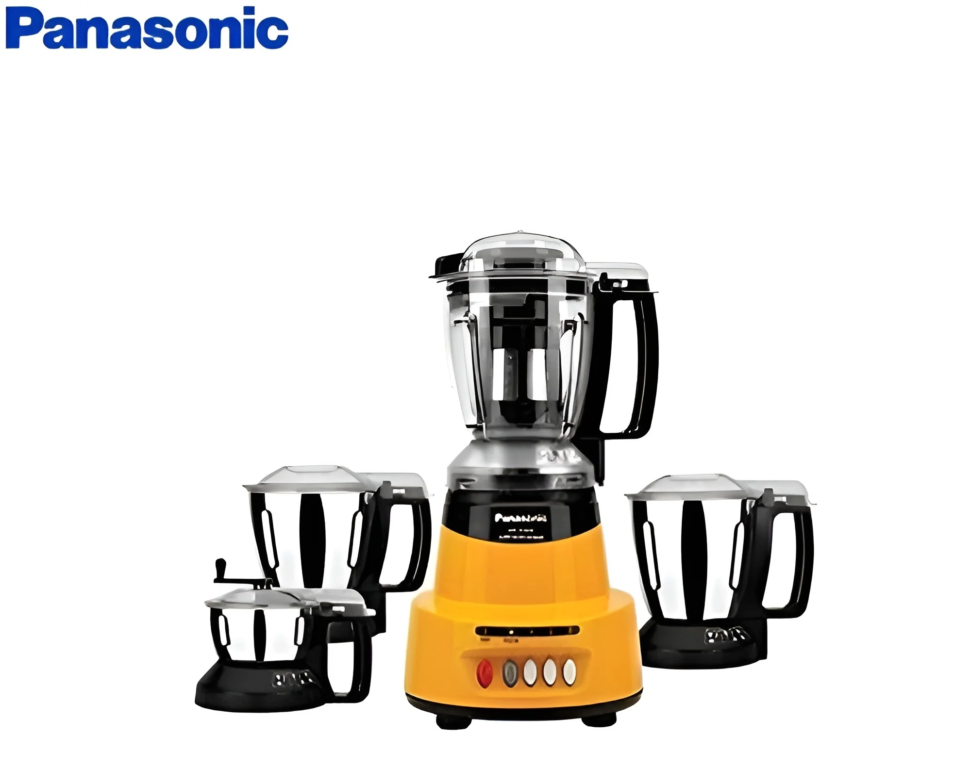 Panasonic MX-AV425QY 600w 4Jar Juicer Mixer Grinder (Quartz Yellow)