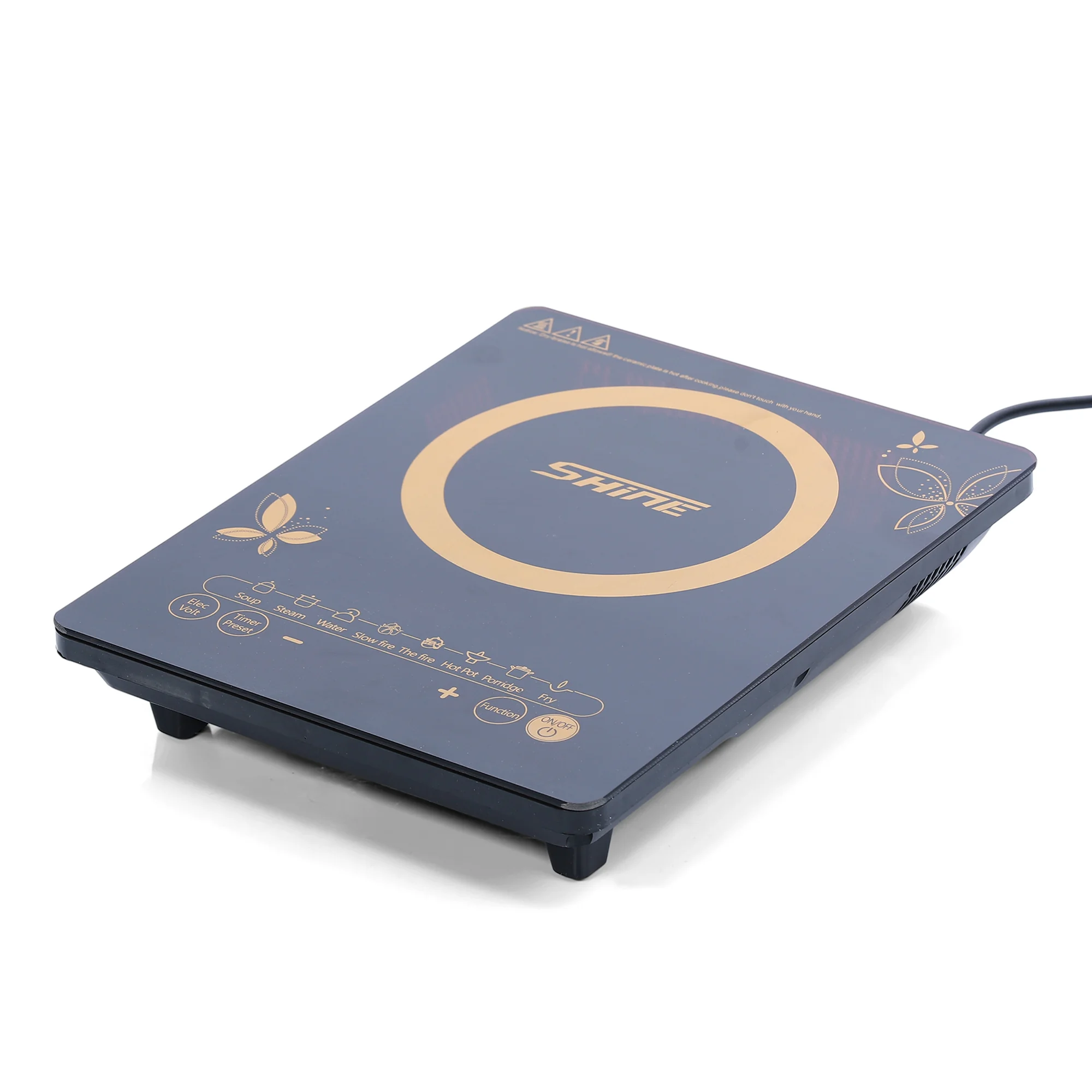 Shine induction Cooktop 2200 Watt With Touch Sensor Control (CRYSTAL T7N)