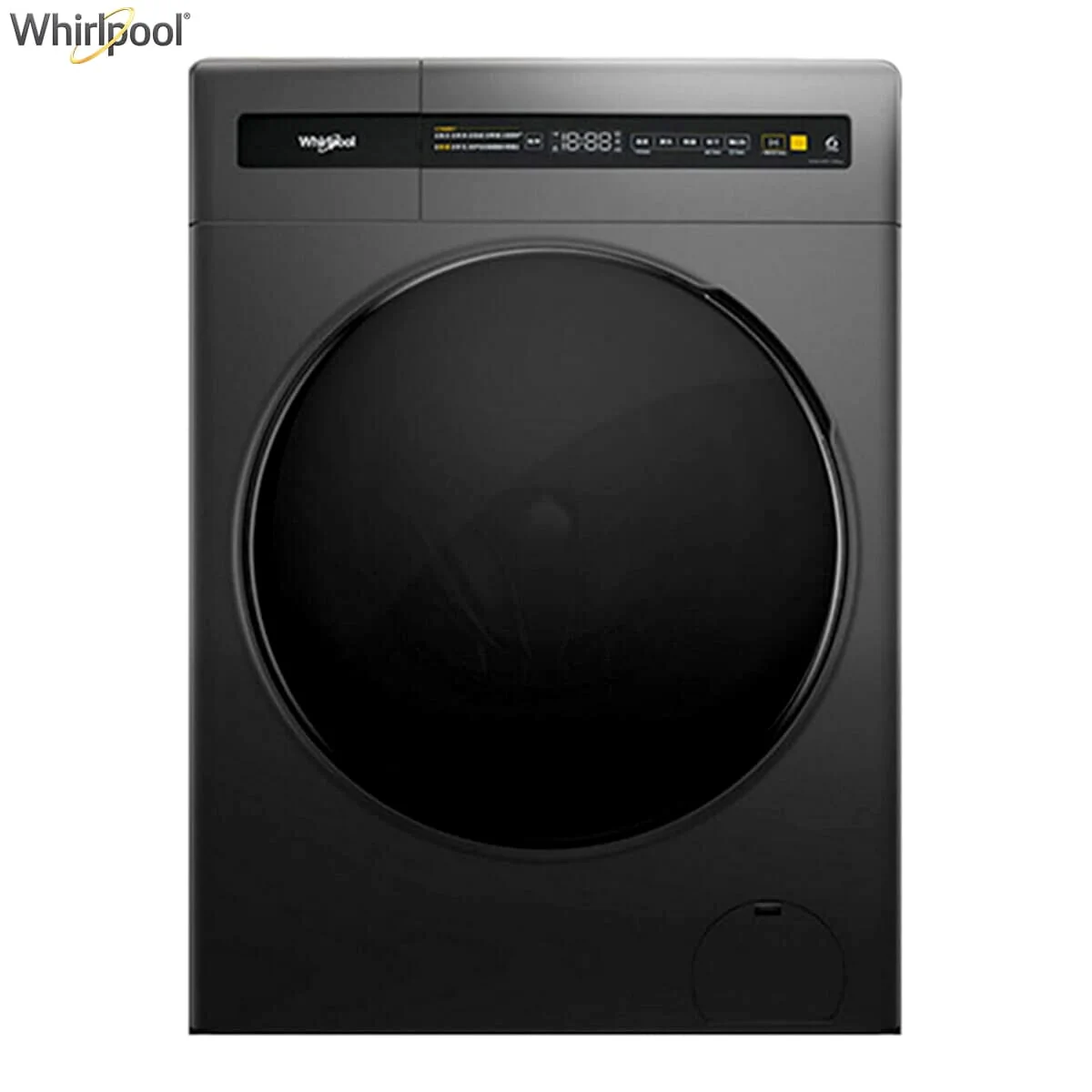 Whirlpool Front loading Washing Machine 8 kg WFC80602RT- D Black
