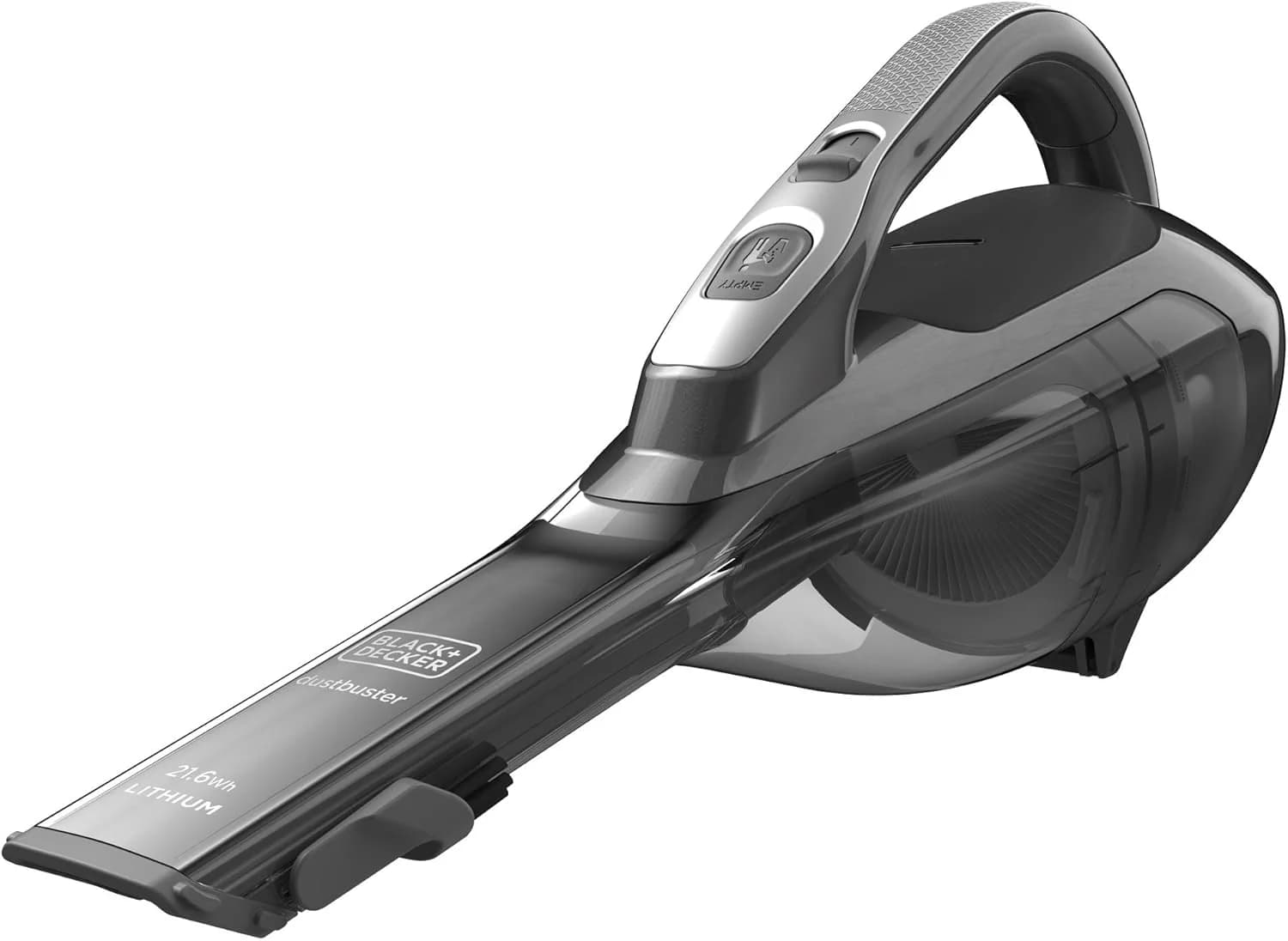 Black + Decker DVA320J-B5 Cordless Dustbuster Handheld Vacuum Cleaner, Black