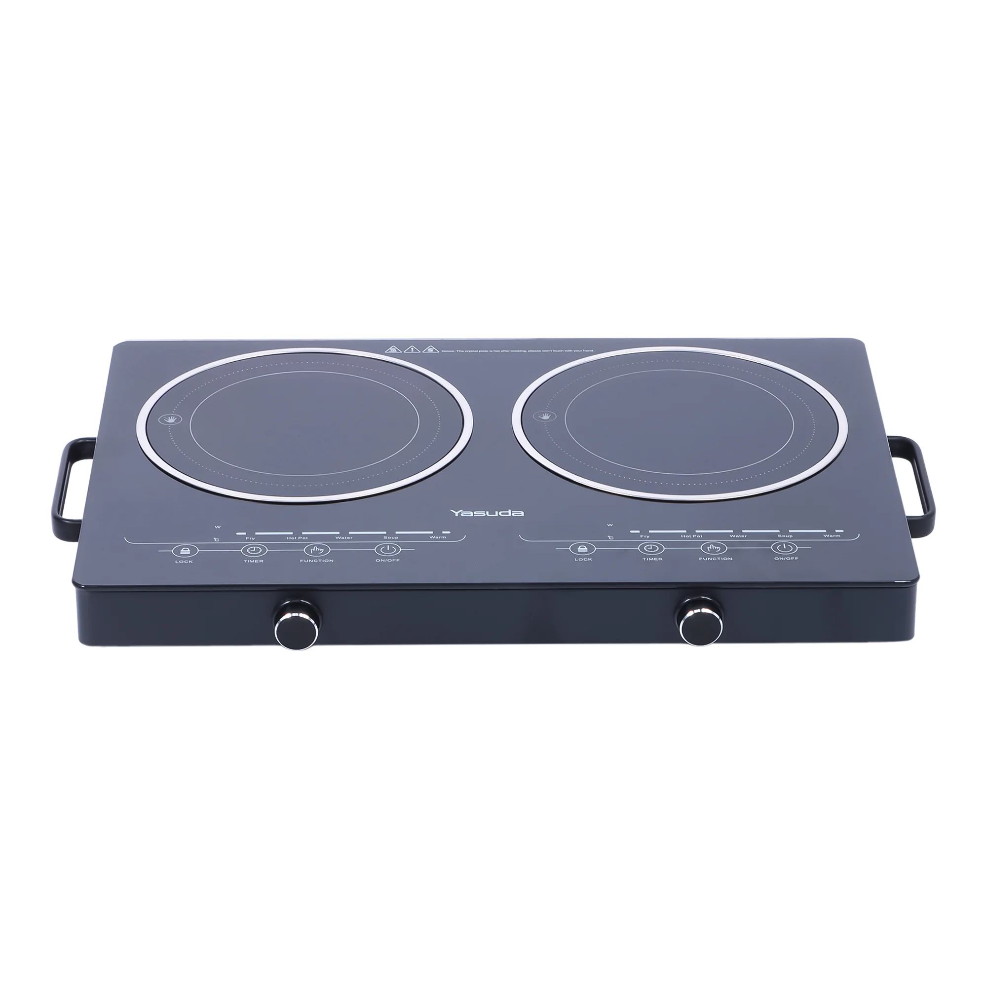 Yasuda 2 Burner Infrared Cooktop YS-IFMD40 2000+2000 Watt