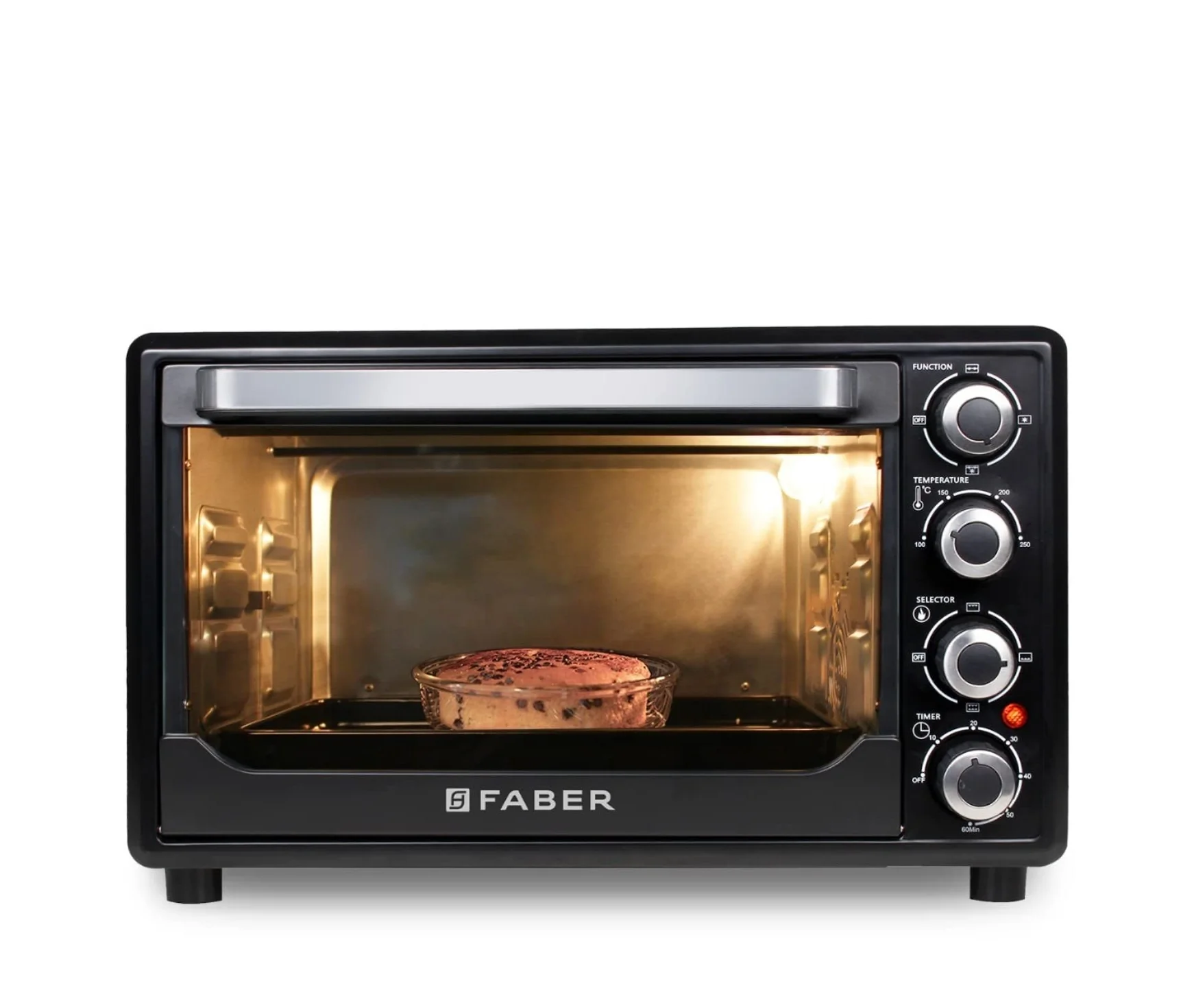 Faber FOTG BK 45 Liter (OVEN TOASTER GRILLER FOTG 45L,) Black, Medium