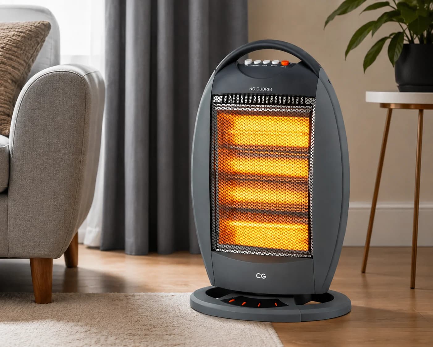 CG 1600 Watt Halogen Heater CGHH16C05/ 1 year Warranty