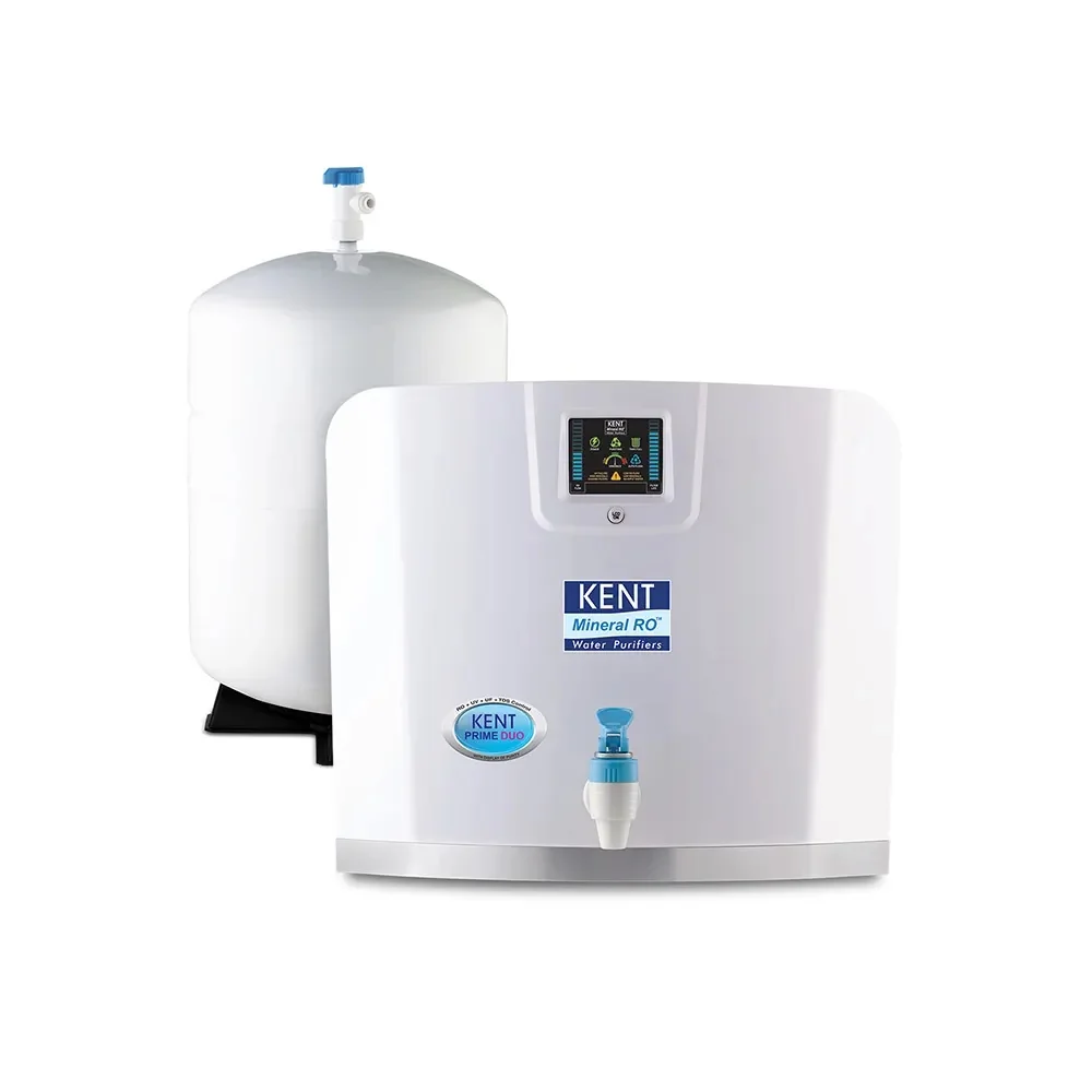 KENT Prime Duo RO Water Purifier | Double Purification with RO+UV+UF | Mineral Retention Technology (PrimeDuo-RO)