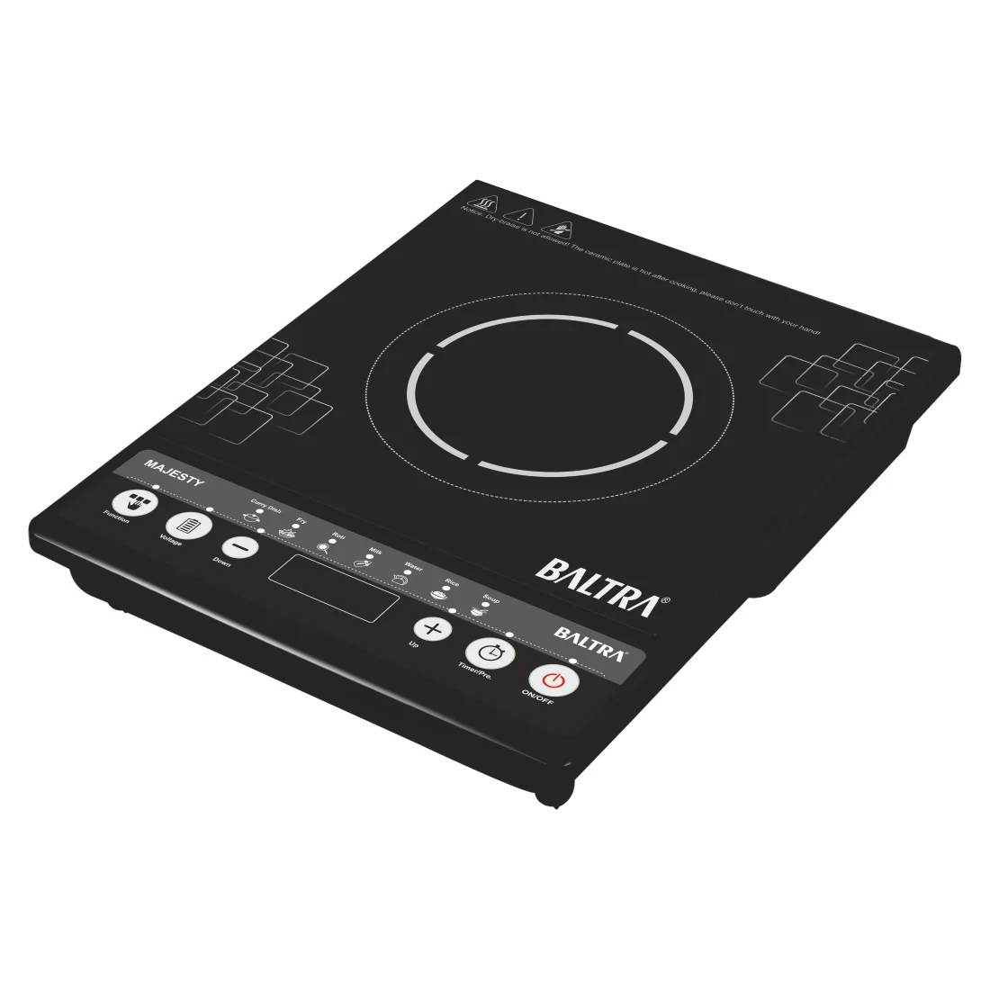 Baltra Induction Cooktop MAJESTY BIC-141- 1400 Watt/ 1 year Full Service Warranty