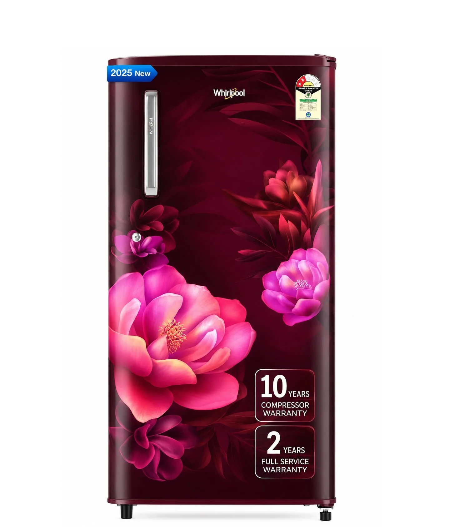 Whirlpool 190L 2 Star Direct-Cool Single Door Refrigerator (205 WDE PRM 2S WINE SERENA-Z)