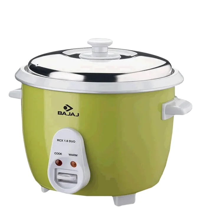 BAJAJ RCX Duo 1.8 Liter Electric Rice Cooker (Lime Green)