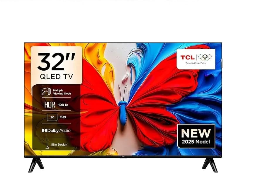 TCL(32 inches) S5KSeries Full HD Smart QLED Google TV 32S5K- 2025 Model