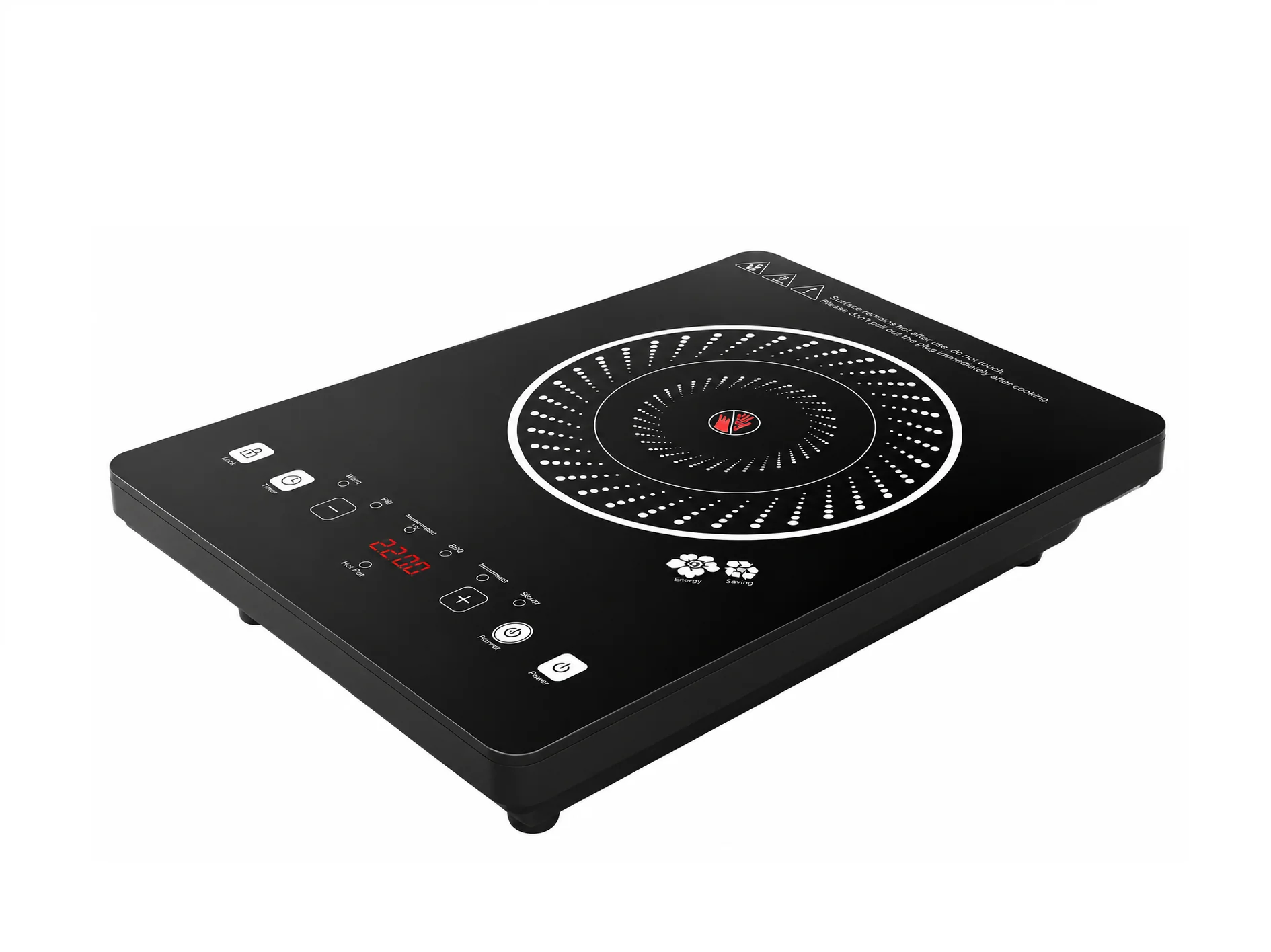 Yasuda YS-INFS20 Infrared Cooker | All Steel/Aluminum Utensil Supportive