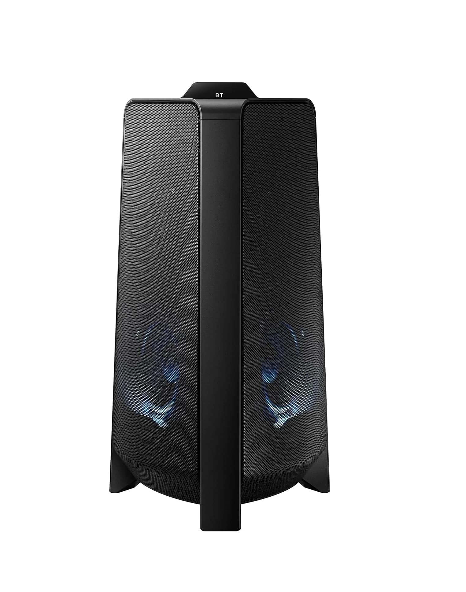 Samsung 500 W {MX-T50/XL} Sound Tower High Power Audio, Floor Standing Speaker, Bi-Directional Sound, Water Resistant, Party Lights, Bluetooth Multi-Connection, USB Music Playback (Black)