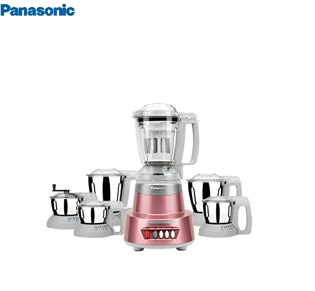Panasonic MX-AV 625RG 600w 6 Jar Juicer Mixer Grinder (Rose, Gold)