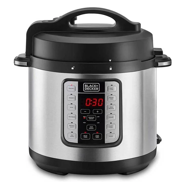 Black And Decker 6 Liters Electric Pressure Cooker PCP1000-B5
