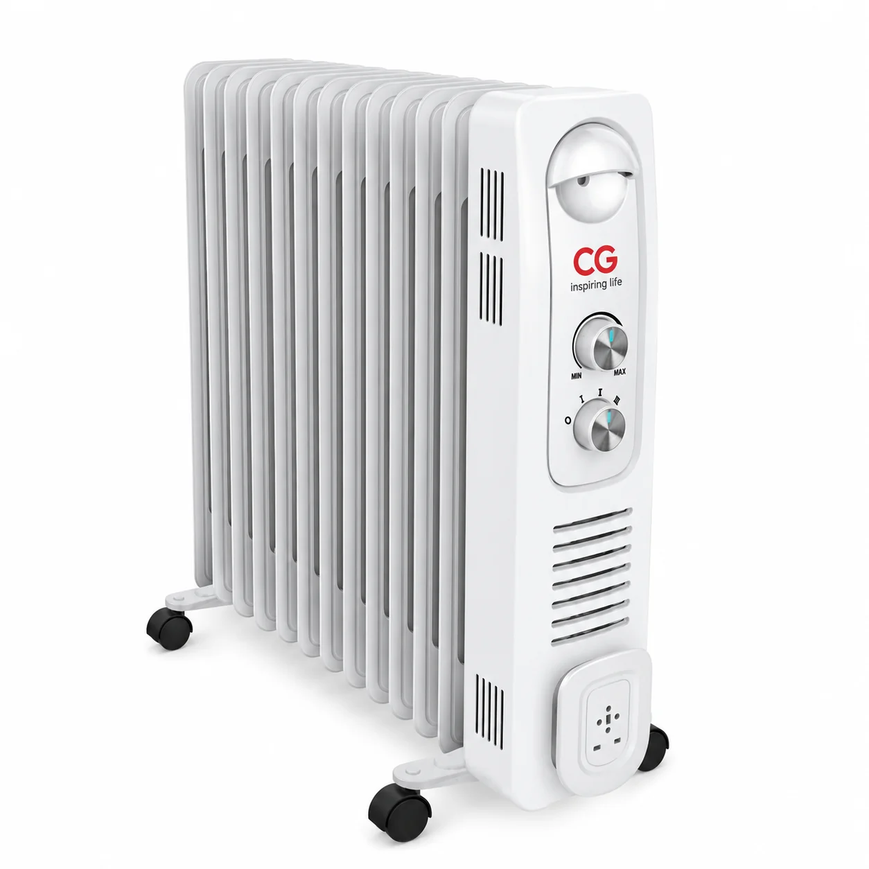 CG 13 Fin Oil Filled Radiator Heater - CGOFR1302