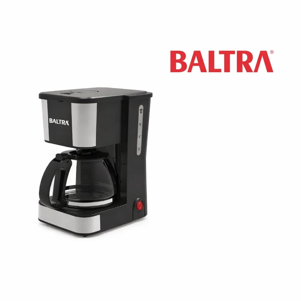 BALTRA coffee maker | Drip Espresso Coffee Machine For Home | 650W Drip Coffee Maker| 6-Cups Capacity | Anti-Drip Function | Dry Heat Protection BCM 110 | 1-Year Warranty